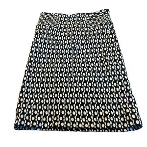 3/$15 DVF black and white skirt